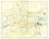 IRELAND. Plan Cork 1912 old antique vintage map chart