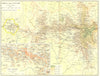 BRITISH INDIA. Simla (Shimla) & Jutogh cantonment; inset Lakkar Bazaar 1924 map
