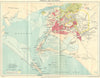 PAKISTAN. Karachi & environs city plan. Cantonment. British India 1924 old map