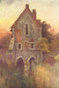 The Greyfriars House, Canterbury. Kent. By Ernest Haslehust 1920 old print
