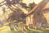 St. Martin's Church, Canterbury. Kent. By Ernest Haslehust 1920 old print