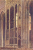 Wykeham's Chantry, Winchester. Hampshire. By Ernest Haslehust 1920 old print