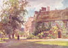 CAMBRIDGE. Colleges. Trinity Hall 1907 old antique vintage print picture