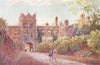 CAMBRIDGE. Colleges. Gateway of Jesus College 1907 old antique print picture