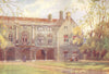 CAMBRIDGE. Pepy's Library, Magdalene College 1907 old antique print picture