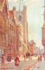 CAMBRIDGE. Great St Mary's, from Trinity Street 1907 old antique print picture