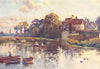 CAMBRIDGE. Granary, Cam 1907 old antique vintage print picture