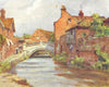 WINCHESTER. The City Bridge & City Mill. The Weirs. HAMPSHIRE 1909 old print