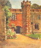 WINCHESTER. Tower of Ambulatory, Hospital of St Cross. HAMPSHIRE 1909 print