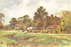 OLD ALRESFORD. View of the village. Winchester. HAMPSHIRE 1909 print