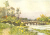 ROMSEY. The Great Bridge. Test valley. HAMPSHIRE 1909 old antique print