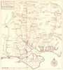 HAMPSHIRE. Sketch map. Isle of Wight. HAMPSHIRE 1909 old antique chart