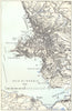 ITALY. Trieste 1945 old vintage map plan chart
