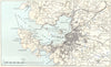ITALY. Pola 1945 old vintage map plan chart