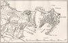ITALY. Portoferraio sketch map 1945 old vintage plan chart