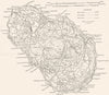 ITALY. Pantelleria 1945 old vintage map plan chart