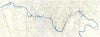 MAPS. East. Carpathian gorges of Danube 1944 old vintage plan chart
