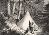 CANADA. Copper Mtn, Alberni, Vancouver Island c1880 old antique print picture