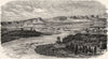 UTAH. Green river, a Tributary of Colorado c1880 old antique print picture