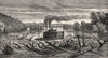 MISSOURI. Ship, Lower c1880 old antique vintage print picture