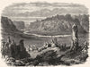 NEBRASKA. a view in c1880 old antique vintage print picture
