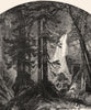 WISCONSIN. Pictured Rocks, S Shore lake Superior c1880 old antique print