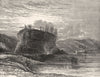 ILLINOIS. Tower Rock, Island, Upper Mississippi c1880 old antique print