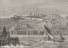 KENT. Dover from the Sea 1898 old antique vintage print picture