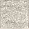 WILTS. sketch map Salisbury Plain 1898 old antique vintage plan chart