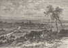 LEEDS. early 18th C(Thoresby's Ducatus Leodensis) 1898 old antique print
