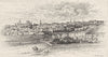 SCOTLAND. Dunfermline 1898 old antique vintage print picture