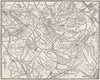 LEICS. Bradgate, sketch map 1898 old antique vintage plan chart