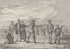 SCOTLAND. St Andrew's & Fife. Golf, links 1898 old antique print picture