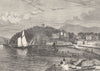 SCOTLAND. Skye. Portree 1898 old antique vintage print picture