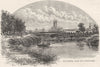 GLOS. Gloucester, North-west 1898 old antique vintage print picture