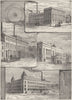 BIRMINGHAM. Osler Glass; Tayler; Elkington; Perry Pen 1898 old antique print