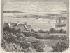 IRELAND. Cork. Cove of 1898 old antique vintage print picture