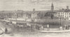 LONDON. Cork. Shandon, Lee 1898 old antique vintage print picture