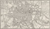 NORFOLK. Norwich, sketch map 1898 old antique vintage plan chart