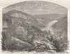 WALES. Wye. Wyndcliff 1898 old antique vintage print picture