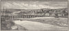 DEVON. Bideford bridge at low tide 1898 old antique vintage print picture