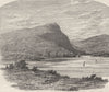 IRELAND. Lakes of Killarney. Eagle's Nest 1898 old antique print picture