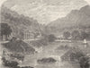 IRELAND. Lakes of Killarney. Eccles Hotel 1898 old antique print picture