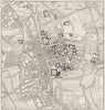 OXON. Oxford, sketch map 1898 old antique vintage plan chart