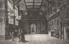 ESSEX. Hall, Audley End 1898 old antique vintage print picture