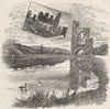IRELAND. Boyne. ruins, Mellifont Abbey 1898 old antique vintage print picture