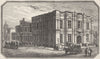 FIRTH. Sheffield. College & School Board Offices 1898 old antique print