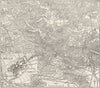 SOMT. Wells, sketch map 1898 old antique vintage plan chart