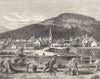 SCOTLAND. Ballater 1898 old antique vintage print picture