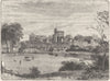 BERKS. Eton. Windsor, Brocas 1898 old antique vintage print picture
